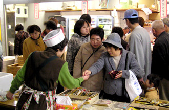 唐戸市場　林商店　明太子　ふぐ